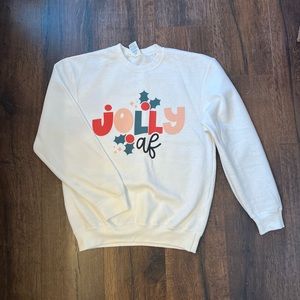 Christmas sweatshirt Jolly AF